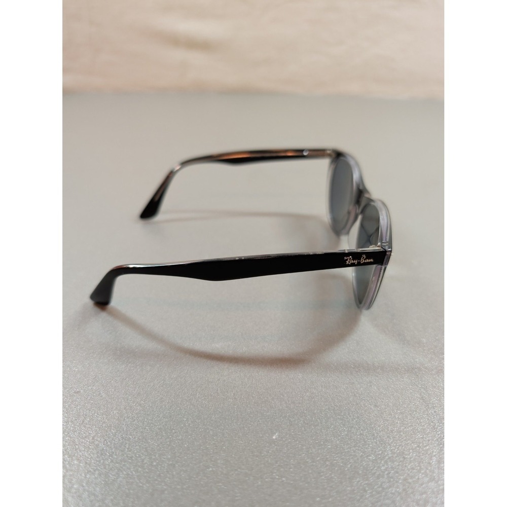Ray-Ban Wayfarer II RB2185 1294/3M Black Sunglasses 55mm Made in Italy - Picture 4 of 12